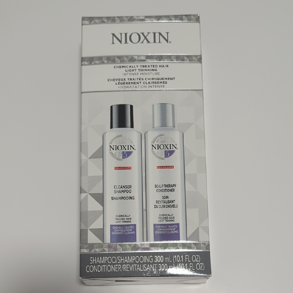 BN Nioxin System 5 Cleanser Shampoo and Conditioner Set 300ml Each